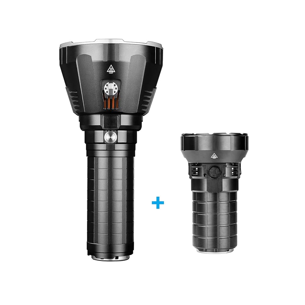 IMALENT MS18 Brightest Flashlight 100,000 Lumens, MS12 Mini